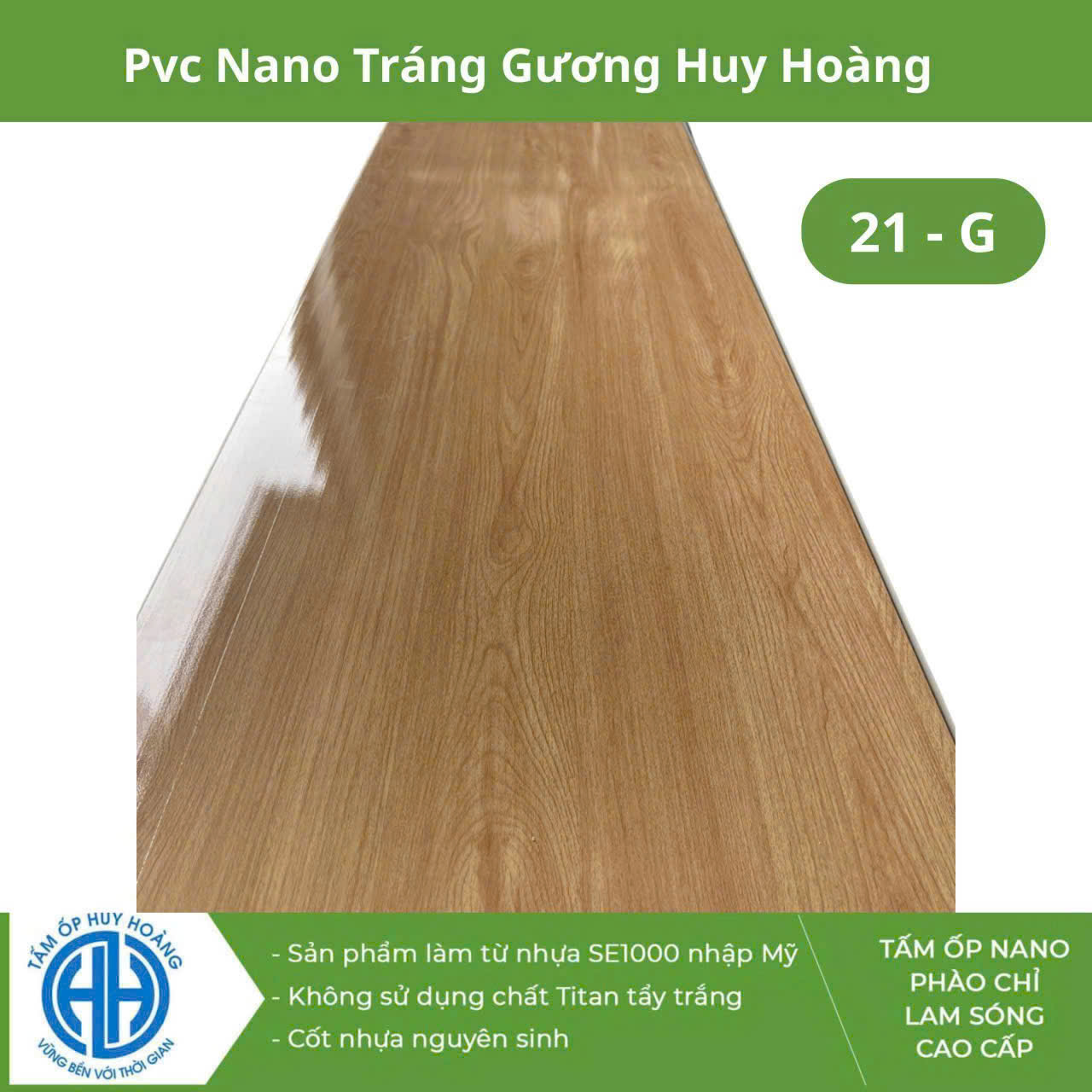 Công trình hoàn thiện trang trí tấm ốp trần tường nhựa Nano do kho Hưng Thịnh Vượng cung cấp tại Vĩnh Phúc