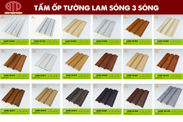 TẤM ỐP TƯỜNG LAM SÓNG - HƯNG THỊNH VƯỢNG
