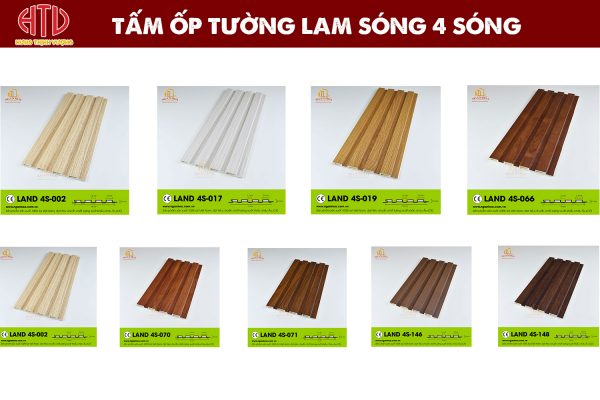 TẤM ỐP TƯỜNG LAM SÓNG - HƯNG THỊNH VƯỢNG