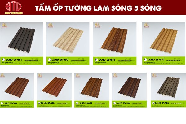 TẤM ỐP TƯỜNG LAM SÓNG - HƯNG THỊNH VƯỢNG