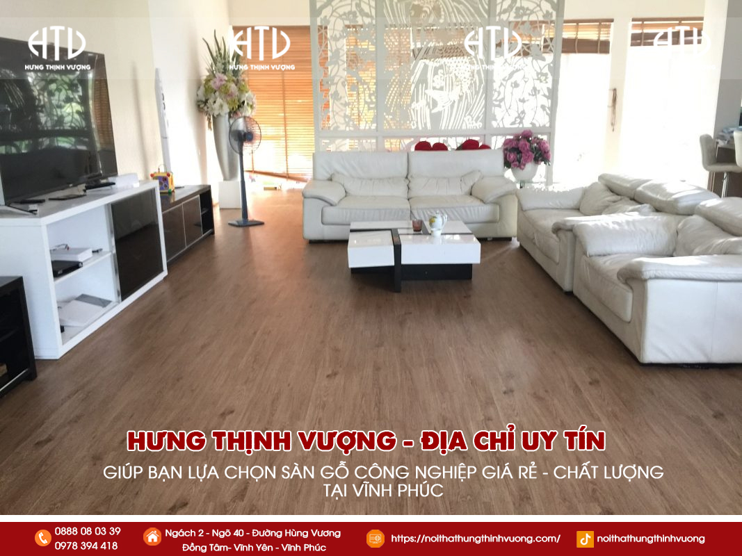 SÀN GỖ CÔNG NGHIỆP GIÁ RẺ VĨNH PHÚC - MUA Ở ĐÂU UY TÍN?