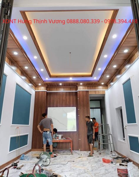 Thi công và cung cấp vật tư tấm ốp trần tường tại Vĩnh Phúc