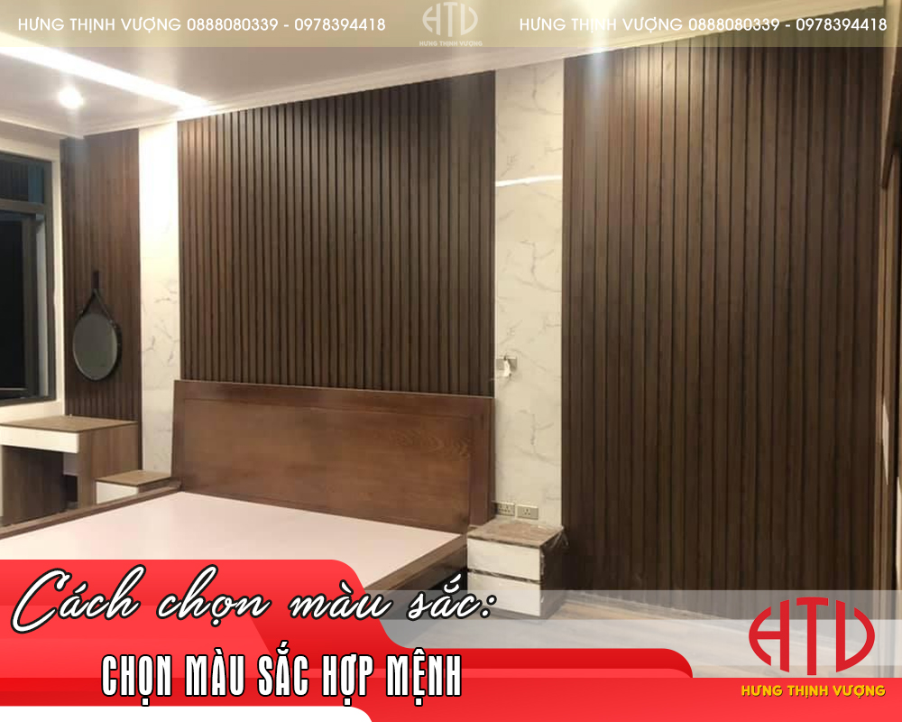 MÁCH BẠN CÁCH LỰA CHỌN TẤM ỐP TƯỜNG CHO PHÒNG NGỦ