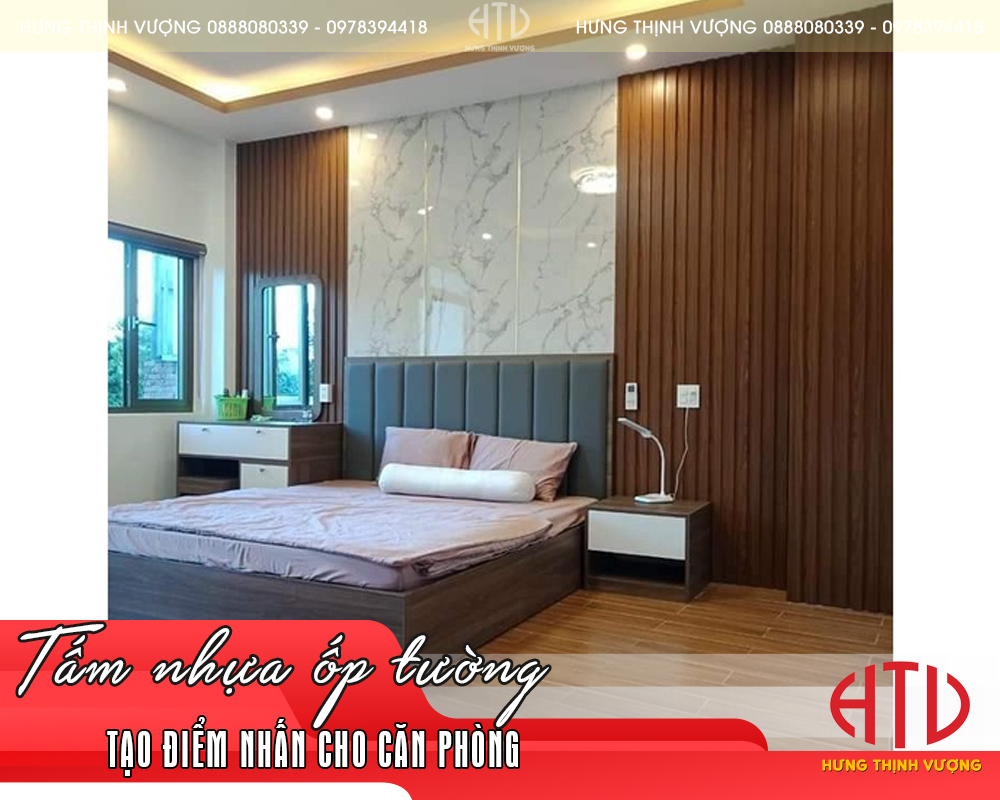 MÁCH BẠN CÁCH LỰA CHỌN TẤM ỐP TƯỜNG CHO PHÒNG NGỦ