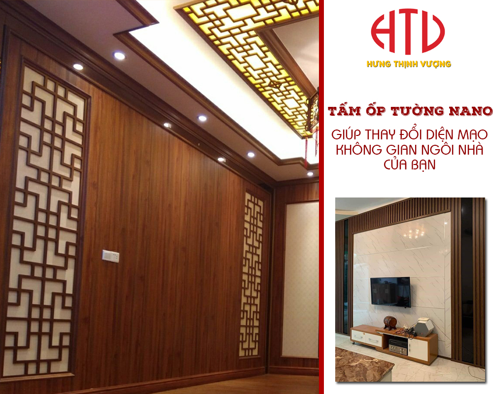 TẤM ỐP TƯỜNG NANO – GIÚP THAY ĐỔI DIỆN MẠO KHÔNG GIAN NGÔI NHÀ CỦA BẠN