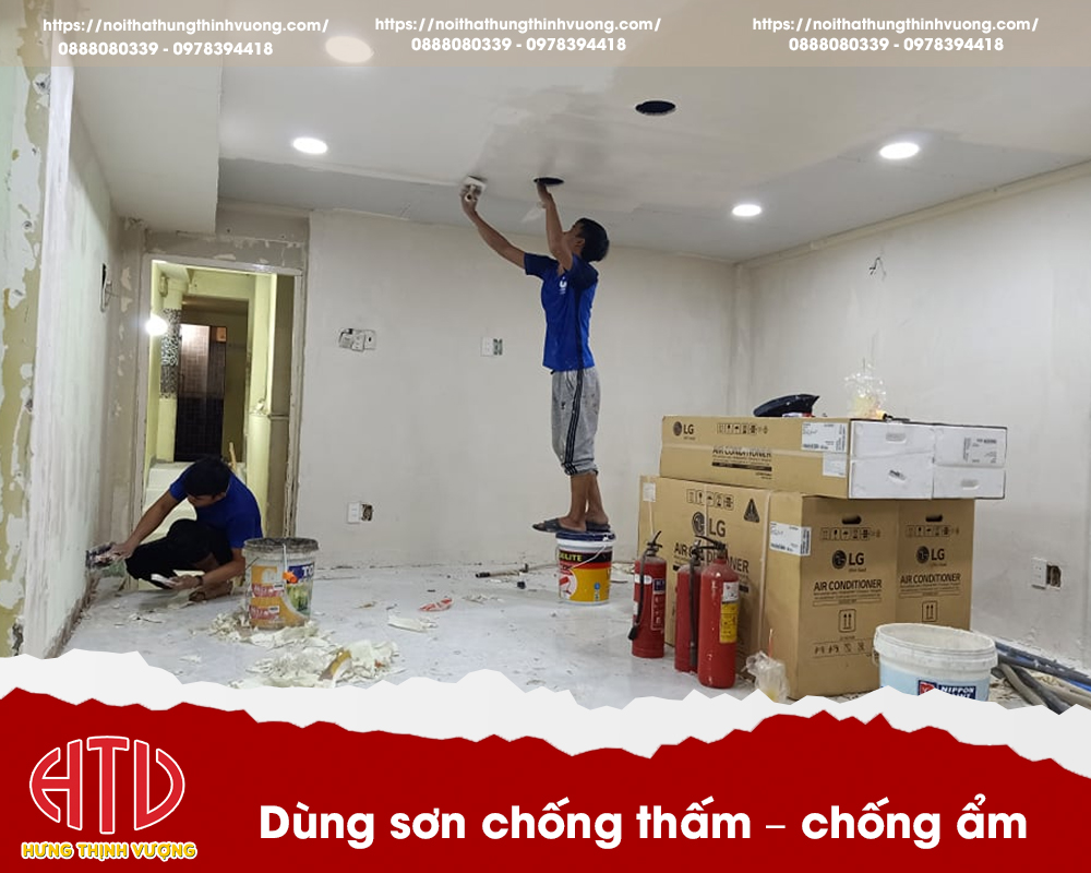 NHỮNG CÁCH XỬ LÝ TƯỜNG ẨM MỐC TRONG THỰC TẾ? CÁCH NÀO HIỆU QUẢ NHẤT?