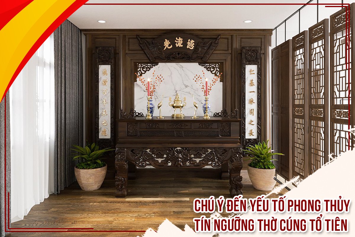 THI CÔNG NỘI THẤT PHÒNG THỜ CẦN CHÚ Ý NHỮNG ĐIỀU GÌ?