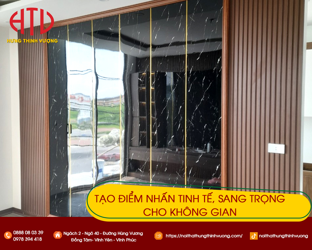 TẤM ỐP NHỰA GIẢ ĐÁ PHÒNG KHÁCH – SÁNG KHÔNG GIAN SANG NHÀ BẠN