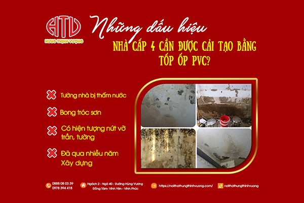 Ẩm mốc,bong tróc.tường bị nở vỡ