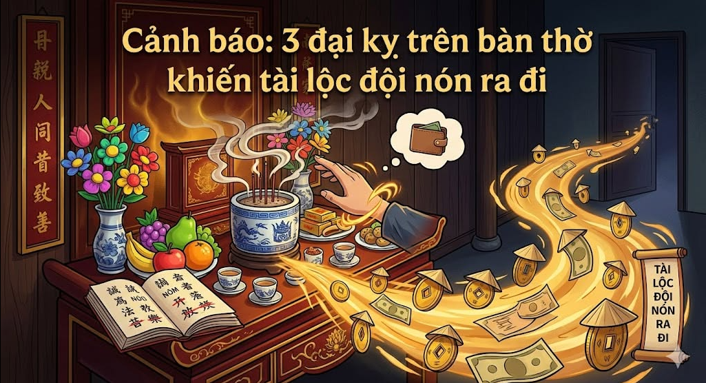 Những lỗi đại kỵ phong thủy khi đặt bàn thờ gia chủ cần tuyệt đối tránh để đón tài lộc.