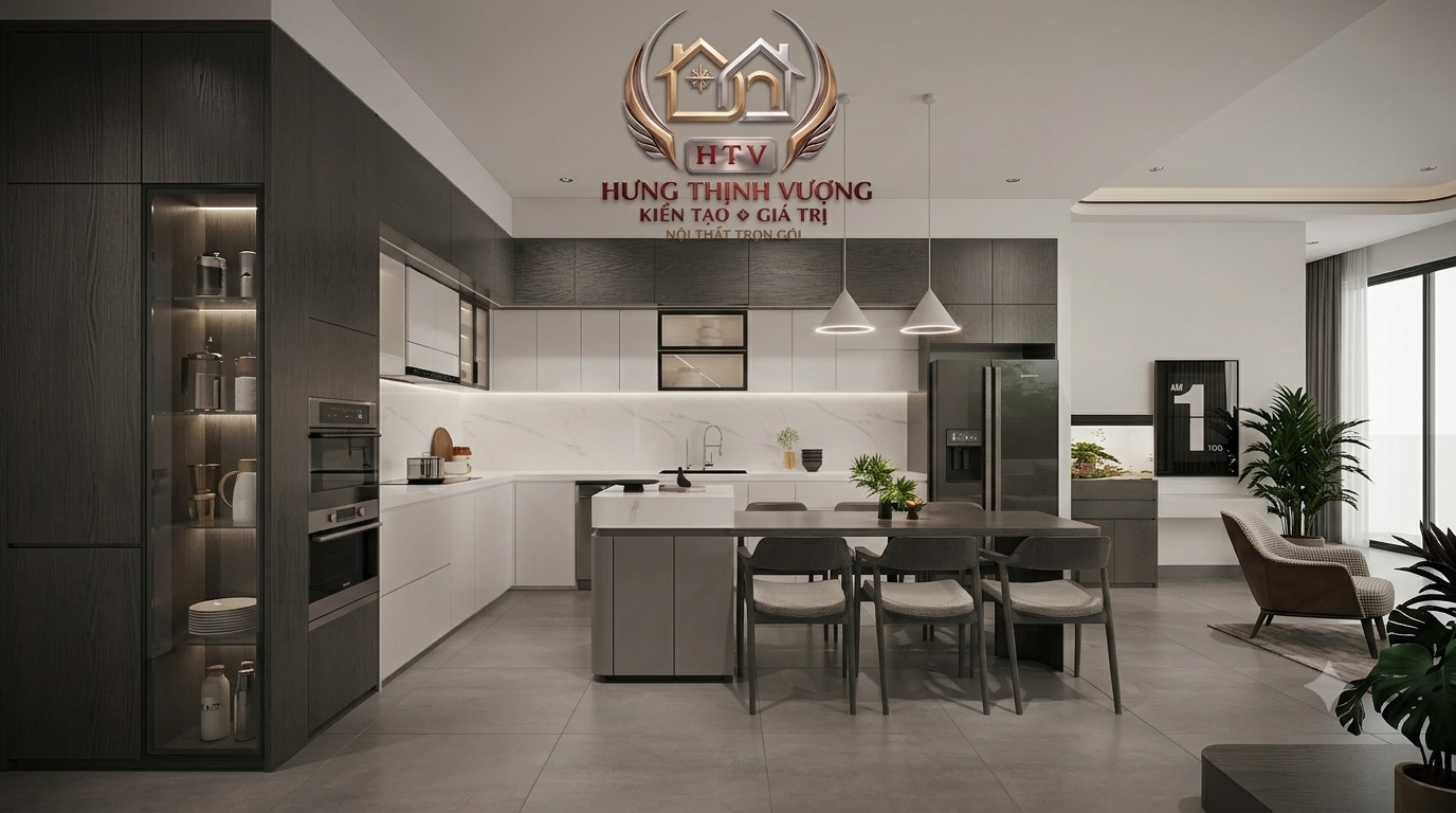 Tấm ốp tường bếp vân đá sang trọng bề mặt phẳng mịn dễ vệ sinh thay cho gạch men cổ điển