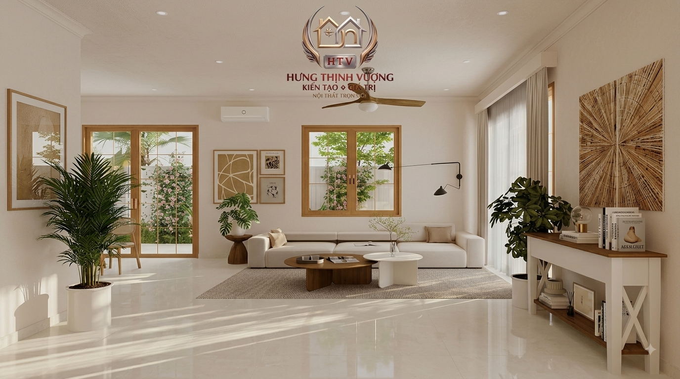 Vách tivi phòng khách sang trọng trang trí tấm ốp nhựa Nano vân đá đẳng cấp